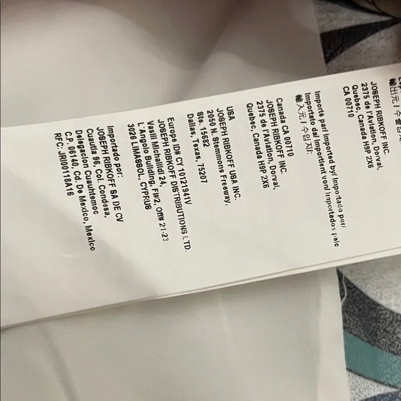 Joseph Ribkoff NWOT Moto Jacket 231951 Swirl Pattern Blazer- Size Medium - Picture 14 of 15